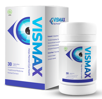 Vismax - Suplemen alami untuk nutrisi mata optimal dan penglihatan yang lebih sehat